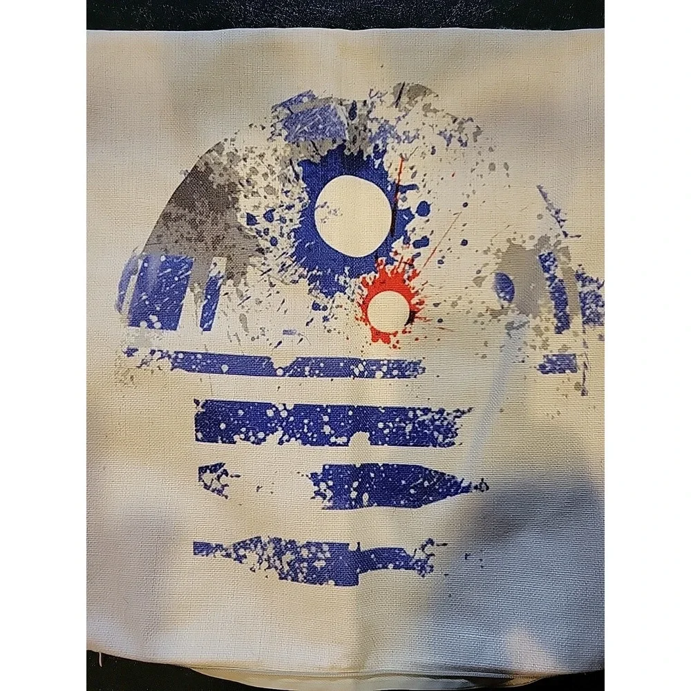 Watercolor Star Wars Printed Pillow Cover